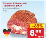 Schweine-Rollbraten oder -Spießbraten gefüllt im Angebot bei Netto Marken-Discount in Freiberg Schweine-Rollbraten oder -Spießbraten gefüllt Angebote bei Netto Marken-Discount Freiberg für 8,99 €