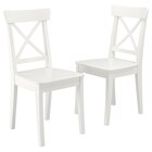 Stuhl weiß von INGOLF im aktuellen IKEA Prospekt für 99,98 €