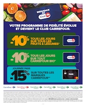 Promos Produits Bio dans le catalogue "GOÛTEZ-MOI ÇA !" de Carrefour à la page 4