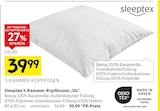 3-Kammer-Kopfkissen „Ilu“ im Angebot bei XXXLutz in Böblingen 3-Kammer-Kopfkissen „Ilu“ Angebote von sleeptex bei XXXLutz Böblingen für 39,99 €