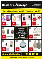 Catalogue Supermarchés Auchan Hypermarché en cours à Pont-du-Casse et alentours, "Des prix mini pour une fête des mères maxi !", 4 pages, 21/05/2024 - 27/05/2024