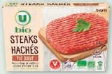Haché pur boeuf surgelé - U BIO en promo chez Super U Alençon à 6,20 €