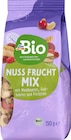 Nuss- & Trockenfrüchtemischung, Nuss Frucht Mix im dm-drogerie markt Prospekt Nuss- & Trockenfrüchtemischung, Nuss Frucht Mix von dmBio im aktuellen dm-drogerie markt Prospekt für 2,75 €
