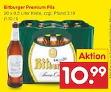 Premium Pils Angebote von Bitburger bei Netto Marken-Discount Ahaus für 10,99 €