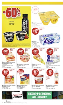 Promo Beurre dans le catalogue Casino Supermarchés du moment à la page 24