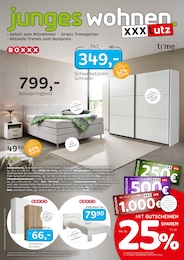 XXXLutz Möbelhäuser Prospekt: "junges wohnen.", 20 Seiten, 27.04.2026 - 10.05.2026