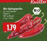 EDEKA Bad Marienberg - Bio-Spitzpaprika Angebot im Prospekt Bio-Spitzpaprika bei EDEKA im Bad Marienberg Prospekt für 1,79 €