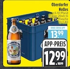 Oberdorfer Helles bei EDEKA im Hohenlinden Prospekt für 12,99 €
