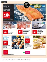 Prix et réduction Poisson surgelé dans le prospectus Auchan Supermarché en cours Offre Poisson surgelé dans le catalogue Auchan Supermarché du moment à la page 4