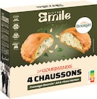 Les Gourmands Chausson au fromage Boursin surgelé - BISTRO EMILE - Intermarché Super à Niort Les Gourmands Chausson au fromage Boursin surgelé - BISTRO EMILE en promo chez Intermarché Super Niort à 2,65 €