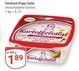 Salat im Angebot bei GLOBUS in Erfurt Salat Angebote von Feinkost Popp bei GLOBUS Erfurt für 1,89 €