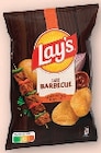 Promo -50% de remise immédiate sur le 2ème produit identique sur la gamme des chips LAY'S à  dans le catalogue Super U à Marvejols