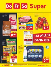 Wasser im Netto Marken-Discount Prospekt "Aktuelle Angebote" mit 50 Seiten (Saarbrücken)
