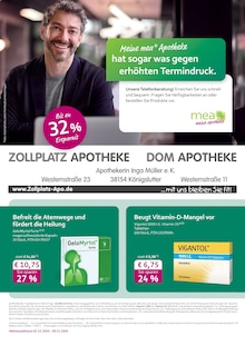 mea - meine apotheke Prospekt Unsere November-Angebote mit  Seiten