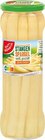 Stangenspargel weiß, geschält im Angebot bei EDEKA in Borken Stangenspargel weiß, geschält Angebote von Gut & Günstig bei EDEKA Borken für 1,59 €