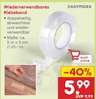 Wiederverwendbares Klebeband Angebote von EASYMAXX bei Netto Marken-Discount Moers für 5,99 €