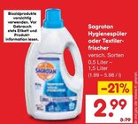 Aktuelles Saragota Hygienespüler oder Textilerfrischer Angebot bei Netto Marken-Discount in Hamburg ab 2,99 €