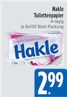 Toilettenpapier von Hakle im aktuellen E xpress Prospekt für 2,99 €