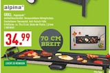 Grill Teppanyaki im Angebot bei Marktkauf in Münster Grill Teppanyaki Angebote von alpina bei Marktkauf Münster für 34,99 €