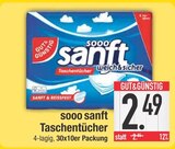 sooo sanft Taschentücher von GUT&GÜNSTIG im aktuellen EDEKA Prospekt für 2,49 €