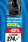 Super Kompakt Kaffeevollautomat Angebot im Lidl Prospekt für 274,00 €