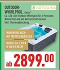 Outdoor-Whirlpool Oasis von Artsauna für 2.899,00 € bei Marktkauf im Angebot Outdoor-Whirlpool Oasis von Artsauna im aktuellen Marktkauf Prospekt