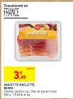 Assiette raclette - BERNI en promo chez Intermarché Cannes à 3,49 €