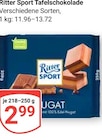 Ritter Sport im Angebot bei GLOBUS in Trier Ritter Sport Angebote bei GLOBUS Trier für 2,99 €