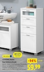 Bad-Seitenschrank im Angebot bei Lidl in Bremerhaven Bad-Seitenschrank Angebote von LIVARNO Home bei Lidl Bremerhaven für 59,99 €