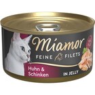 Miamor Feine Filets Huhn & Schinken 100 g bei Zookauf im Prospekt "" für 0,99 €