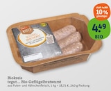 Aktuelle Bratwurst Angebote bei tegut in Erlangen Aktuelles Bio-Geflügelbratwurst Angebot bei tegut in Erlangen ab 4,49 €