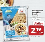 Greek Flatbreads klassisch Angebote von Mestemacher bei combi Ibbenbüren für 2,19 €