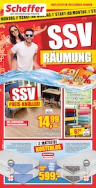 Aktueller Christian Scheffer Heimtex-Fachmarkt e.K. Baumärkte Prospekt in Bad Münder und Umgebung, "SSV RÄUMUNG" mit 10 Seiten, 27.06.2026 - 26.07.2026