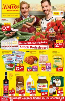 Kaffeebohnen im Netto Marken-Discount Prospekt "Aktuelle Angebote" mit 51 Seiten (Krefeld)