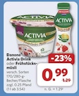 Activia Drink im Angebot bei combi in Bünde Activia Drink Angebote von Danone bei combi Bünde für 0,99 €