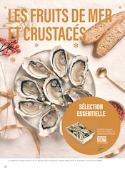 Promos Huître Calibre 3 dans le catalogue "FESTIN DE NOËL" de Monoprix à la page 20