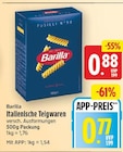 WEZ - Italienische Teigwaren Angebot im Prospekt Italienische Teigwaren bei WEZ im Prospekt "" für 0,77 €