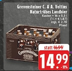 Aktuelles Naturtrübes Landbier Angebot bei EDEKA in Soest ab 14,99 €