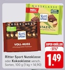 Nussklasse oder Kakaoklasse im aktuellen Prospekt bei EDEKA in Bartholomä