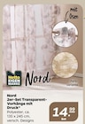 2er-Set Transparent-Vorhänge mit Druck Angebote von Nord bei Netto mit dem Scottie Dresden für 14,99 €