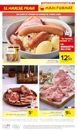 Viande De Porc Angebote im Prospekt "MAXI PROMO MINI PRIX" von Carrefour Market auf Seite 11