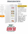 Promo CONGÉLATEUR à 699,90 € dans le catalogue Proxi Confort à Louzac-Saint-André