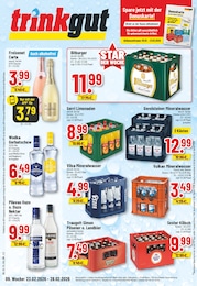Trinkgut Prospekt für Meckenheim mit 10 Seiten Trinkgut Prospekt für Meckenheim: "Aktuelle Angebote", 10 Seiten, 23.02.2026 - 28.02.2026