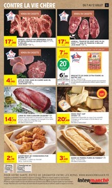 Promos Viande dans le catalogue "-50% DE REMISE IMMÉDIATE SUR LE 2ÈME" de Intermarché Super Viande en promo dans le catalogue Intermarché Super à la page 5