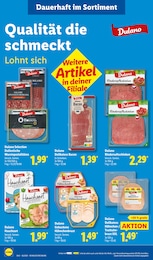 Lidl Fleischwurst im Prospekt 