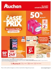 Catalogue Supermarchés Auchan Hypermarché en cours à Petit-Mars et alentours, "Le Casse des Prix", 60 pages, 09/07/2024 - 15/07/2024