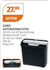 Aktenvernichter im Müller Prospekt Aktenvernichter von Genie im aktuellen Müller Prospekt für 27,99 €