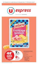 Offre Jambon dans le catalogue U Express du moment à la page 1