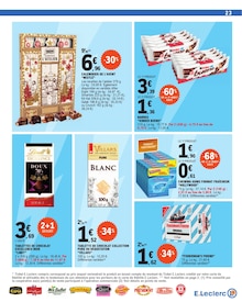 Promo Lindt dans le catalogue E.Leclerc du moment à la page 23