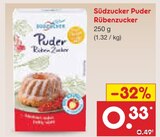 Puder Rübenzucker im Angebot bei Netto Marken-Discount in Heidenheim Puder Rübenzucker Angebote von Südzucker bei Netto Marken-Discount Heidenheim für 0,33 €